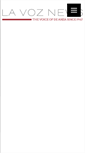 Mobile Screenshot of lavozdeanza.com
